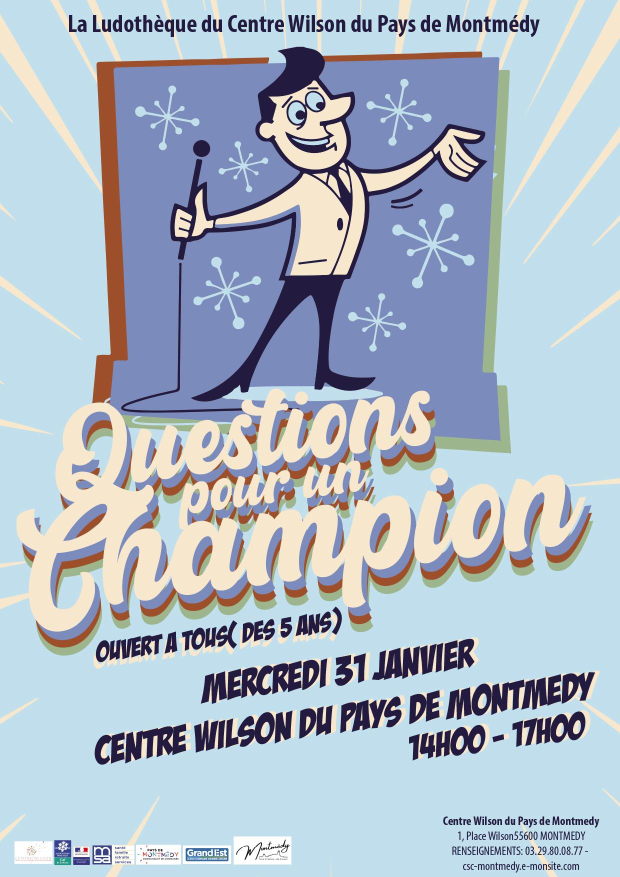 Aprem midi questions pour un champion 31 janvier